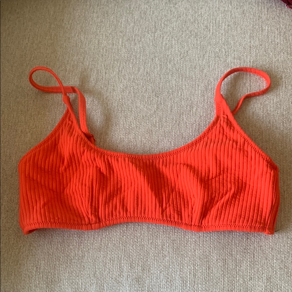 💥🍓Triangl Swimwear red bikini top